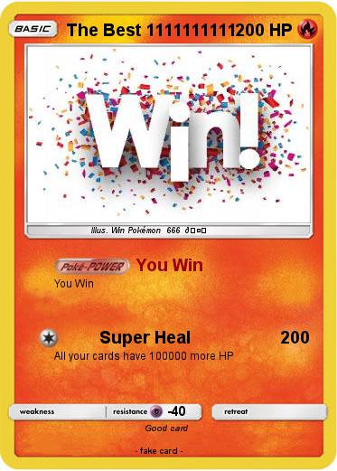 Pokemon The Best 1111111111