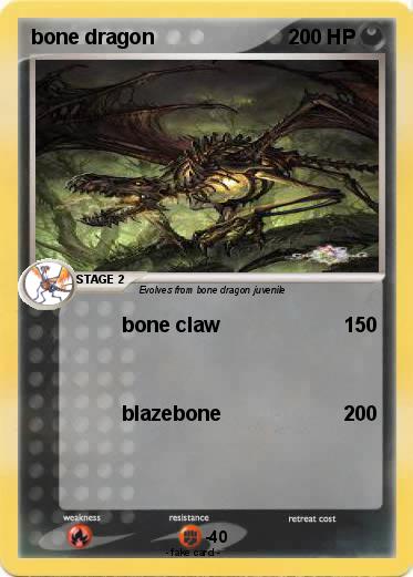 Pokemon bone dragon