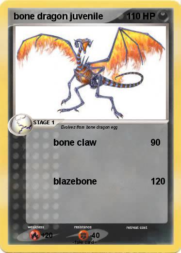 Pokemon bone dragon juvenile