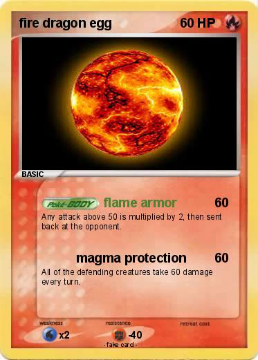 Pokemon fire dragon egg