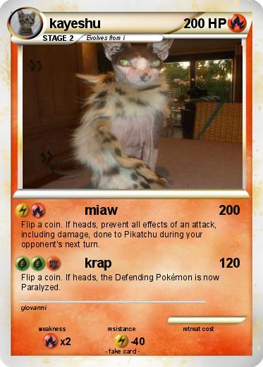 Pokemon kayeshu