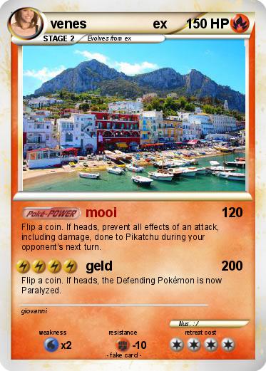 Pokemon venes                  ex