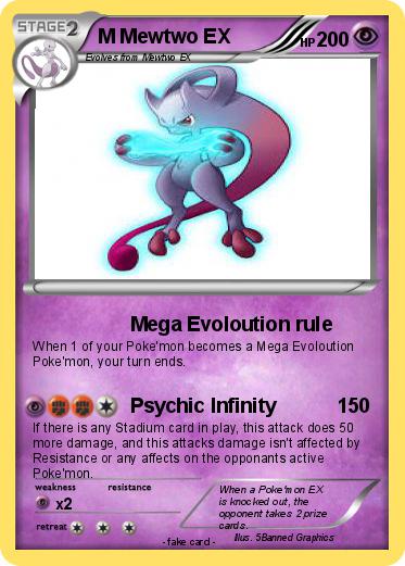 Pokemon M Mewtwo EX