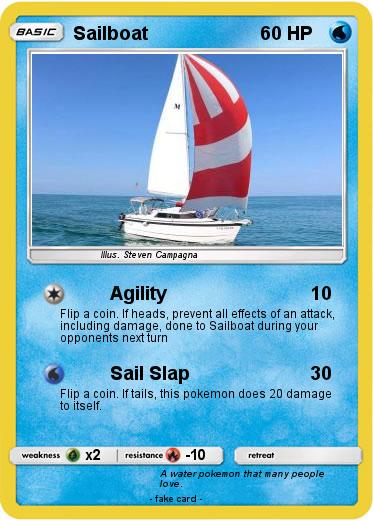 Pokemon Sailboat