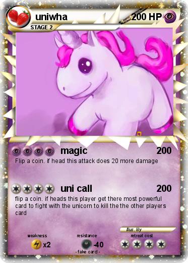 Pokemon uniwha