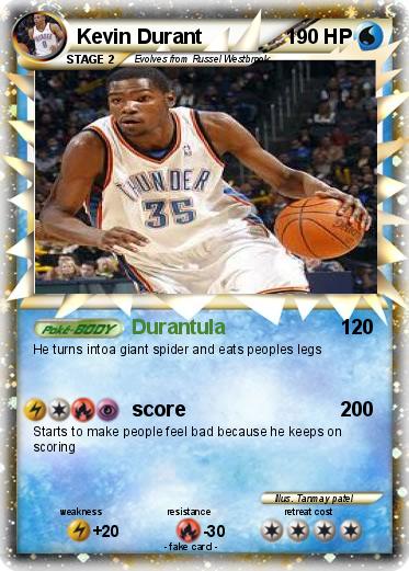 Pokemon Kevin Durant