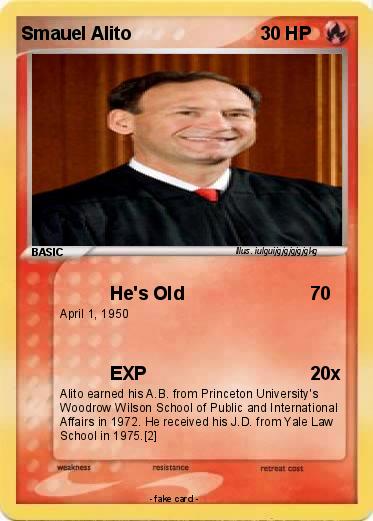 Pokemon Smauel Alito