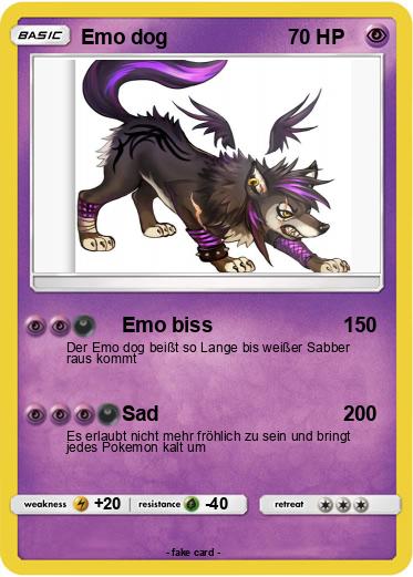 Pokemon Emo dog
