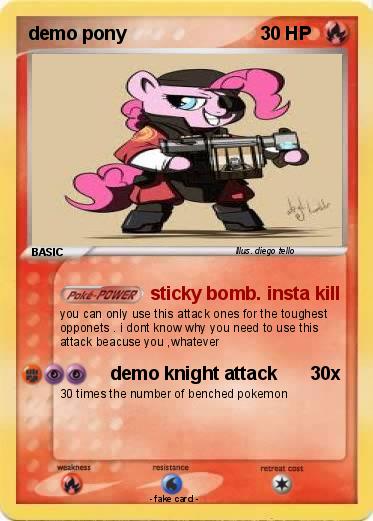 Pokemon demo pony
