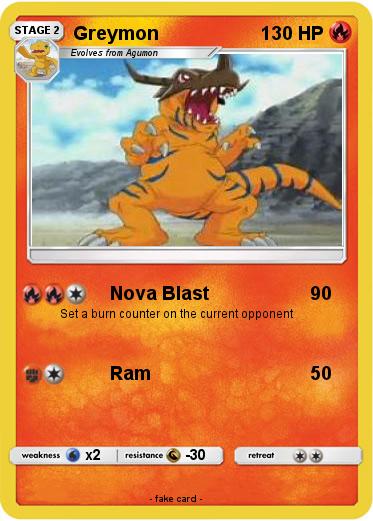 Pokemon Greymon