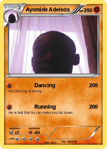 Pokemon Ayomide Adeisda