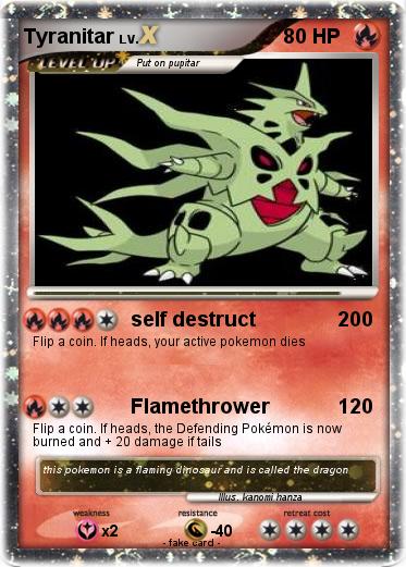 Pokemon Tyranitar