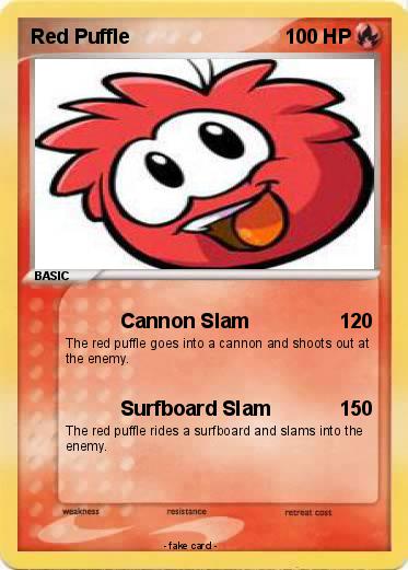 Pokemon Red Puffle