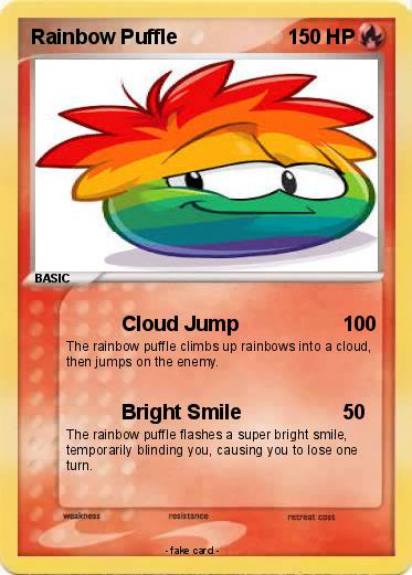 Pokemon Rainbow Puffle