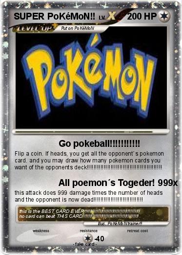 Pokemon SUPER PoKéMoN!!