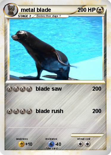 Pokemon metal blade