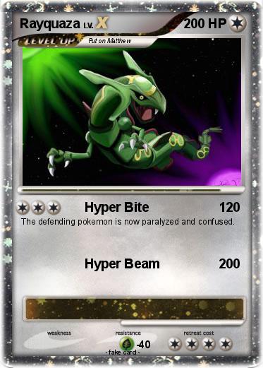 Pokemon Rayquaza