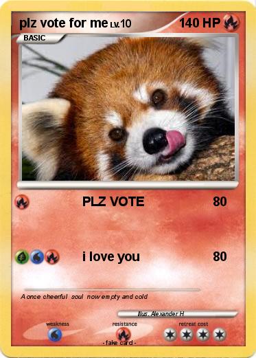 Pokemon plz vote for me
