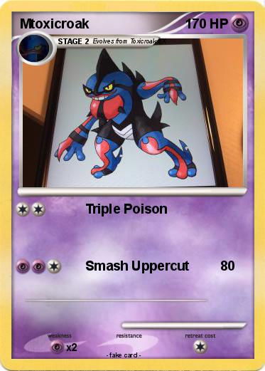 Pokemon Mtoxicroak