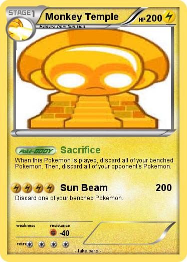Pokemon Monkey Temple