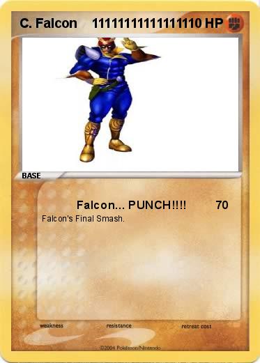 Pokemon C. Falcon    11111111111111