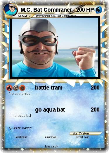Pokemon M.C. Bat Commaner