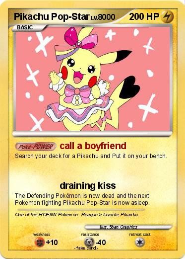 Pokemon Pikachu Pop-Star