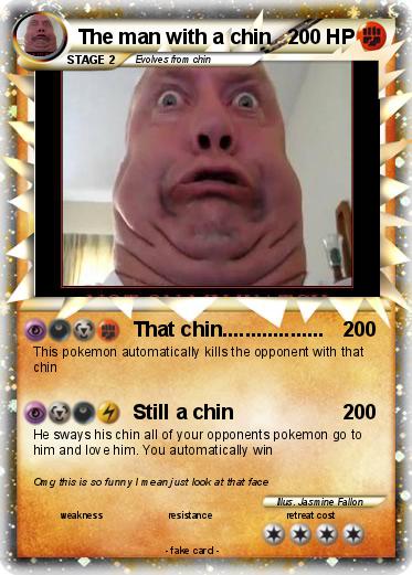Pokemon The man with a chin