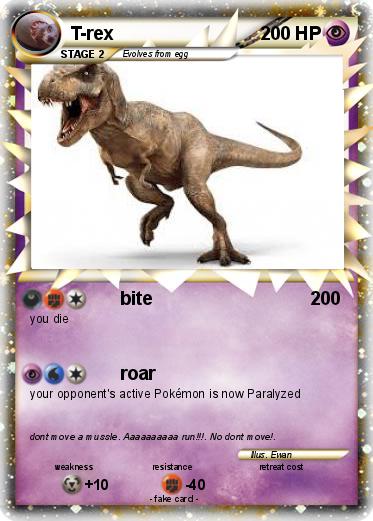 Pokemon T-rex