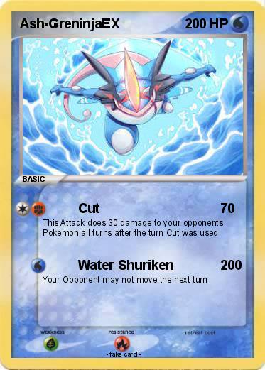 Pokemon Ash-GreninjaEX