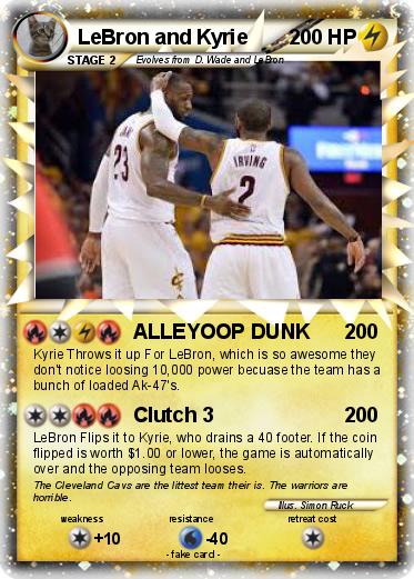 Pokemon LeBron and Kyrie