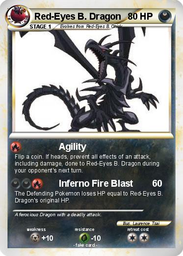 Pokemon Red-Eyes B. Dragon