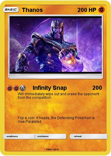 Pokemon Thanos