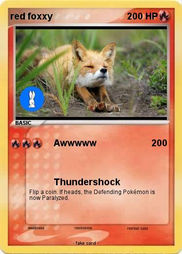 Pokemon red foxxy