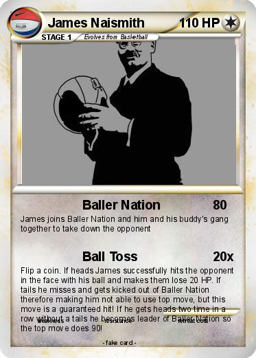 Pokemon James Naismith