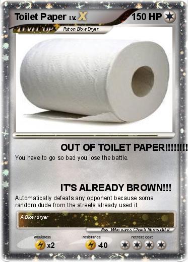Pokemon Toilet Paper