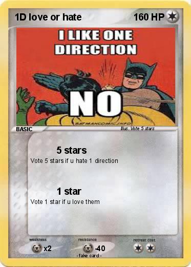 Pokemon 1D love or hate