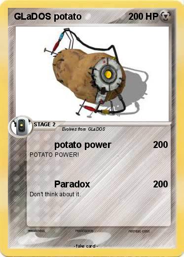 Pokemon GLaDOS potato