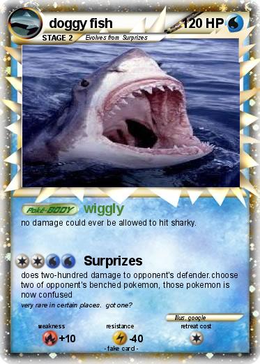Pokemon doggy fish