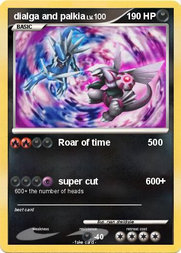 Pokemon dialga and palkia