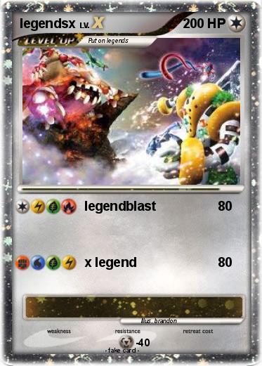 Pokemon legendsx