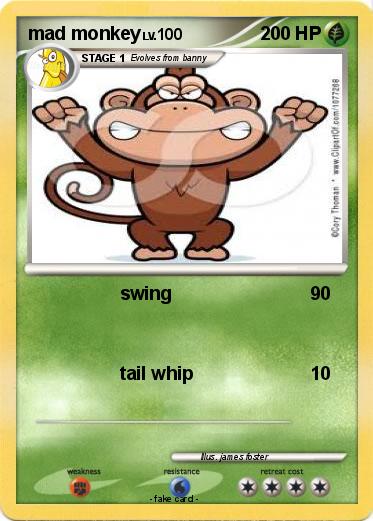Pokemon mad monkey