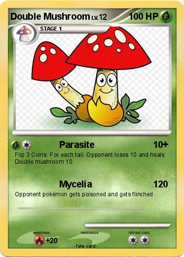Pokemon Double Mushroom