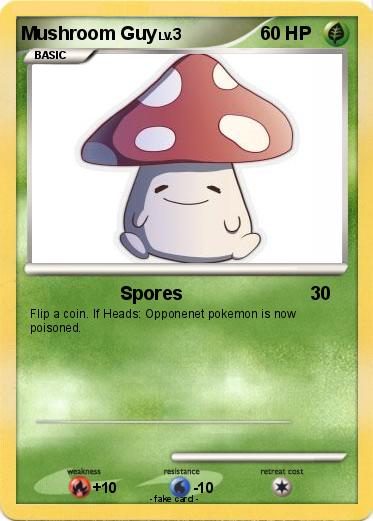 Pokemon Mushroom Guy