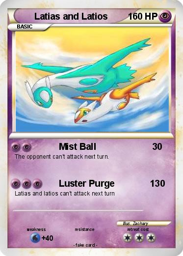 Pokemon Latias and Latios