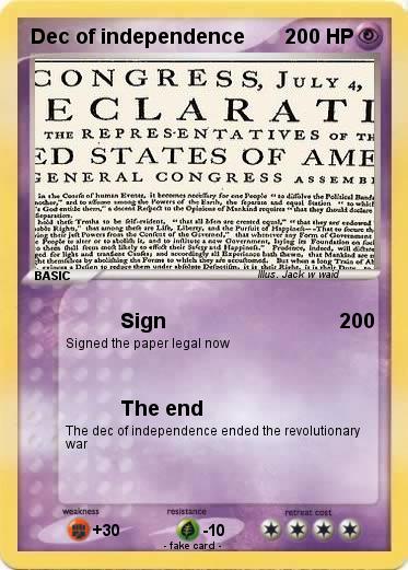 Pokemon Dec of independence