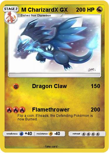 Pokemon M CharizardX GX