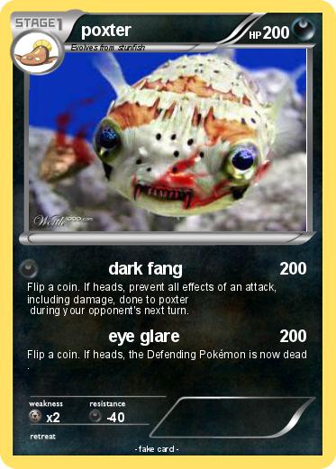 Pokemon poxter