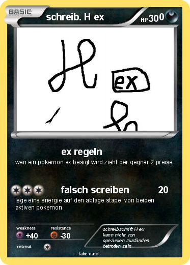 Pokemon schreib. H ex                     0
