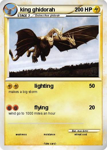 Pokemon king ghidorah